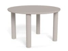 Stůl kulatý Magee 120 cm šedý moderní do jídelny a obývacího pokoje