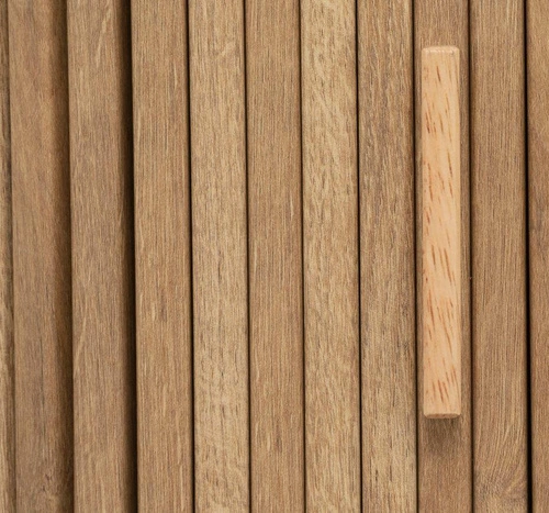 Komoda Colva 140 cm přírodní na vysokých nohách do obýváku moderní prostorná Atmosphera