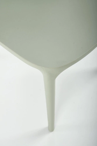 Zahradní židle Maud mátová Intesi z plastu, moderní, stohovatelná, snadné čištění