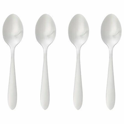 Sada kávových lžiček Nevis 5five simply smart, nerezová ocel, stříbrné, moderní, 4 ks