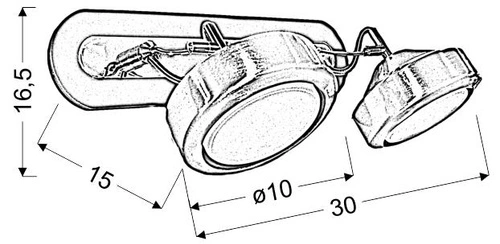 Moderní stropní svítidlo Earth hnědé nastavitelné do obýváku a ložnice kov dřevo CANDELLUX