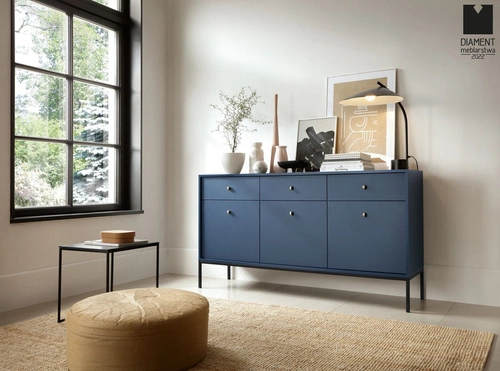Velká komoda Evora tmavě modrá