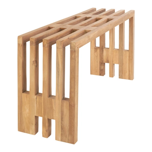 Lavička Benidorm 90 cm přírodní teak