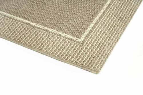 Venkovní koberec Deserto 160x230 béžový moderní na terasu a balkon snadno čistitelný Carpet Decor