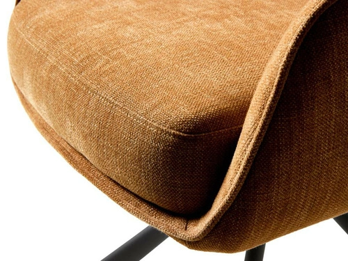 Otočná jídelní židle Cowley čalouněná s područkami