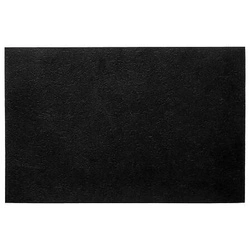 Černá obdélníková prostírka 45x30 cm do jídelny moderní 5five