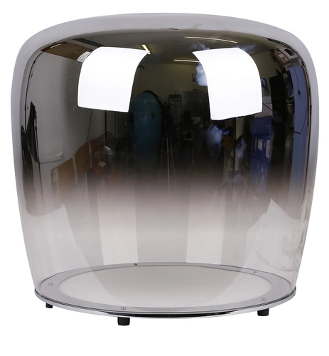 Noční LED lampička Berloz moderní černé sklo do ložnice a obývacího pokoje 43 cm Ledea