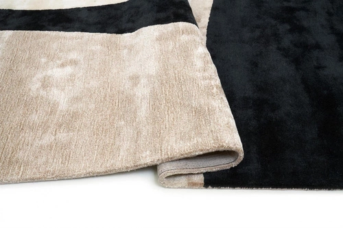 Moderní koberec Jazz Beige 200x300 ručně tkaný z viskózy do obýváku a ložnice Carpet Decor