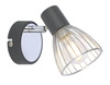Nástěnné svítidlo Modo 1x40W E14 černá+chrom