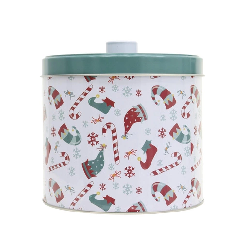 Sada 2 kovových vánočních krabiček Intesi dekorace do kuchyně