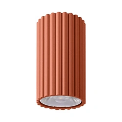 Stropní LED plafon IVAR okrový minimalistický do obýváku a kuchyně