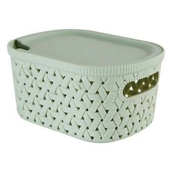 Úložný koš Tressy 2,3 l mátový polypropylen do koupelny 5five