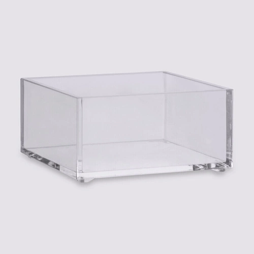 Průhledný obdélníkový organizér na kosmetiku a šperky do zásuvky 5five simply smart