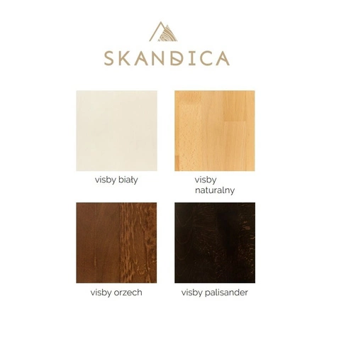 Dřevěná postel Sparta Maxi & Long 160x220 skandinávská do ložnice na míru