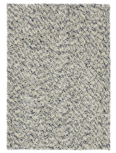 Vlněný shaggy koberec Shaggy Dots šedý 200x300 cm moderní do obýváku Carpets&More