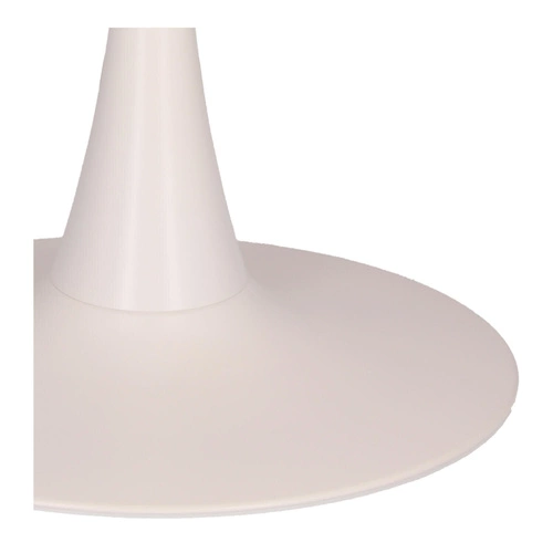 Jídelní kulatý stůl Simplet Skinny 80 cm dub artisan bílý moderní na jedné noze