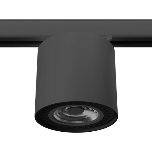 KOlejnicový reflektor TIUBE černý GU10 4000K 7W 530lm