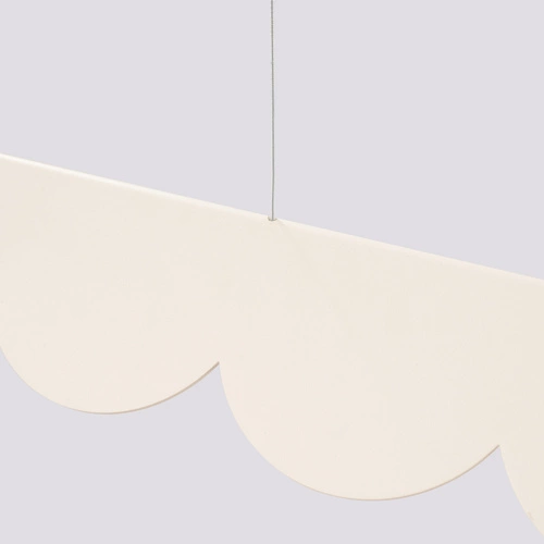 Závěsné LED svítidlo BISCUIT béžové moderní nastavitelné nad jídelní stůl Thoro