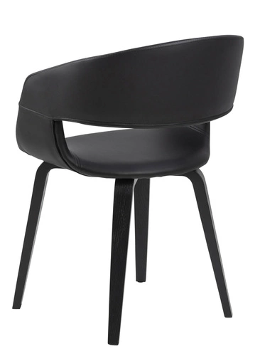 Židle Supernova černá ekokůže       výprodej