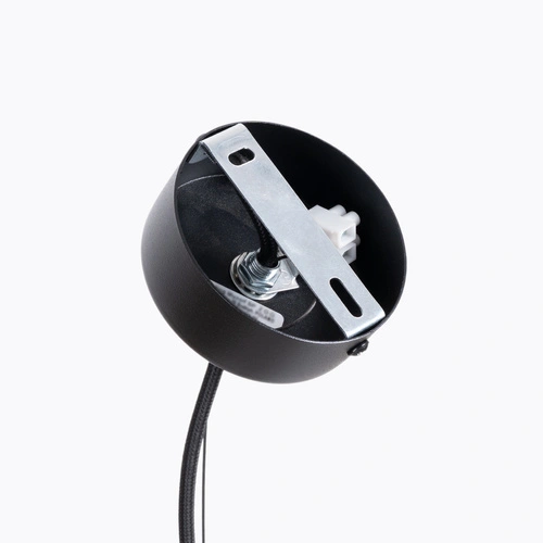 Stropní svítidlo GABBIA 55 černé industriální nad stůl do obýváku a jídelny