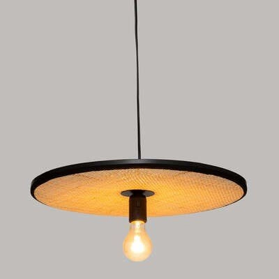 Ratanová závěsná lampa Olme