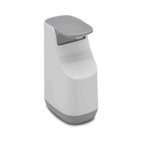 Dávkovač na mýdlo Joseph Joseph šedý a bílý 350 ml moderní do koupelny