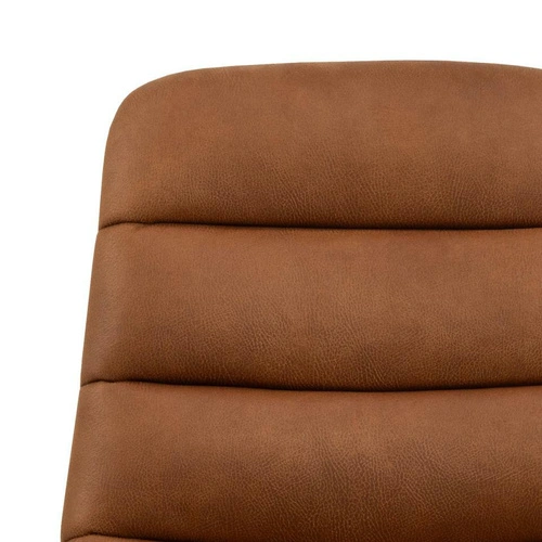 Otočná čalouněná jídelní židle Milford Actona hnědá