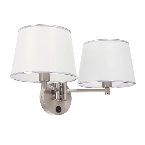 Nástěnné svítidlo Ibis 2x40W E14 satin