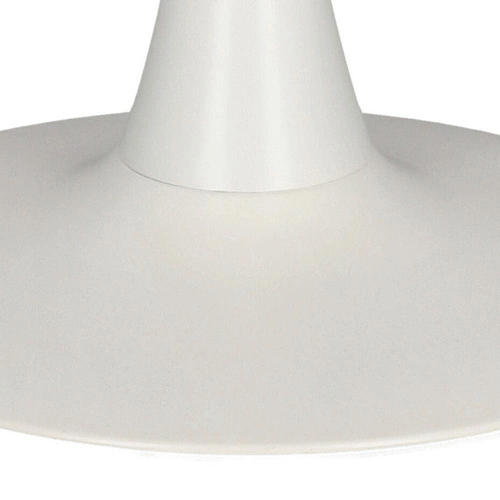 Jídelní kulatý stůl Simplet Skinny Premium Stone bílý mramor moderní na jedné noze 90 cm