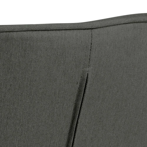 Otočná čalouněná židle Aura Actona do obýváku skandinávská šedá s područkami