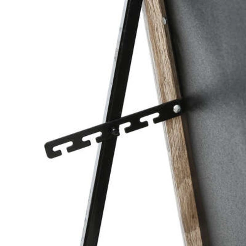 Stojací zrcadlo 155 cm tmavé wood