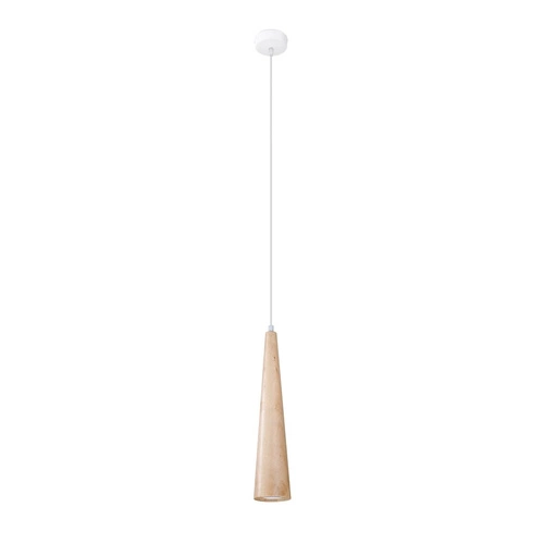 SULA 1 závěsná lampa přírodní dřevo