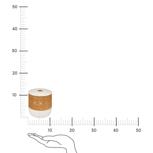 Aromadifuzér Kiana Atmosphera moderní bílý dřevěný do obýváku a ložnice