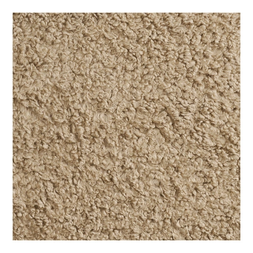 Otočná relaxační křesla Messina do obýváku světle hnědé chlupaté