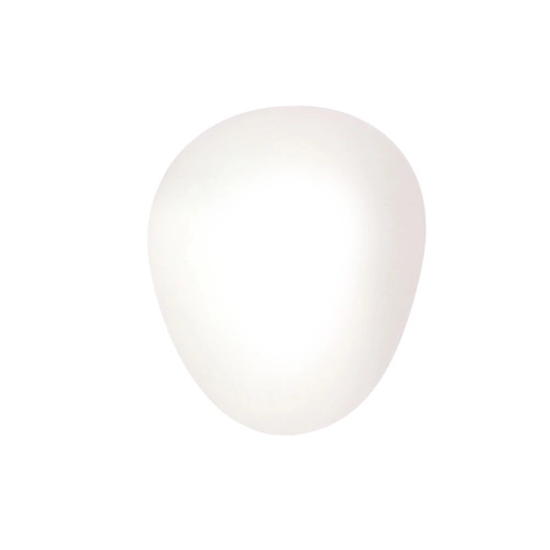 Nástěnné svítidlo STONES lampa 20cm 1x40W E27 difuzor bílý