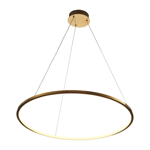 CIRCLE SLIM 80 LED závěsná lampa zlatá 80 cm