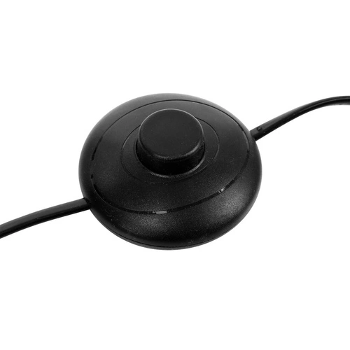 Stojací lampa Rory Atmosphera černá ratanová boho do obýváku a ložnice 150,5 cm