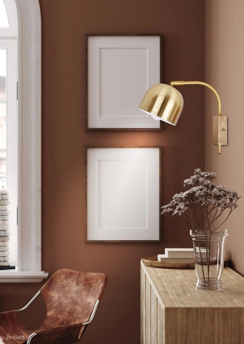 Nástěnná lampa Rupi patinovaná kovová moderní do ložnice a obýváku CANDELLUX