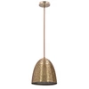 Sfinks 20/21 kuželová závěsná lampa 1x60W E27 patina ažurová