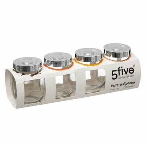 Sada 4 skleněných nádob Nixo 0,2 l