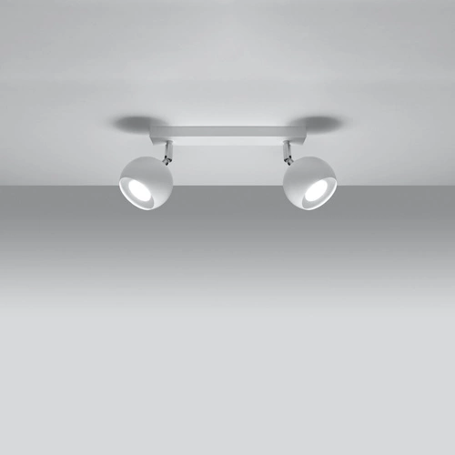 Stropní svítidlo bílé OCULARE 2 moderní kovové do obýváku, kuchyně a ložnice