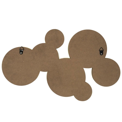 Zlatá nástěnná dekorace Aindar Intesi moderní z kulatých zrcadel do obýváku 57 cm