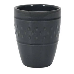 Hrnek na espresso Queso 100 ml tmavě šedý