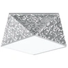 Stropní svítidlo HEXA 25 moderní stříbrné do obýváku kuchyně ložnice Sollux Lighting