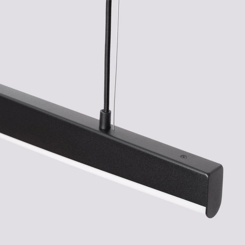 Závěsné LED svítidlo JORUN 150 černé moderní nastavitelné do obýváku a nad stůl Thoro