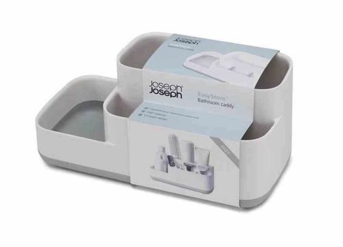 Plastový kelímek na zubní kartáčky Joseph Joseph JJ bílý do koupelny