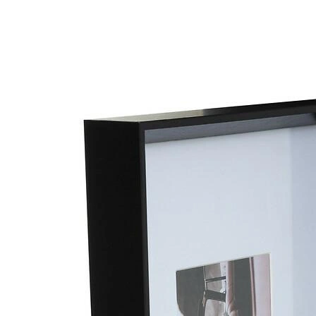 Rámeček Axcel na 5 fotografií 10x15 černý nástěnný multirámeček MDF