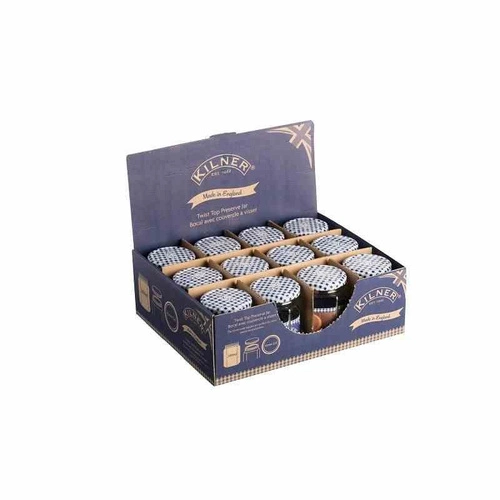 Sklenice s uzávěrem 0,28 l šestihrhanná KILNER