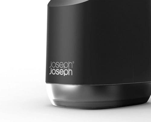 Dávkovač mýdla Slim Joseph Joseph černý moderní do koupelny nebo kuchyně 350 ml