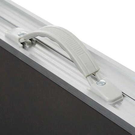 Sada osk.ode Otano skládací stůl/4 židle šedá